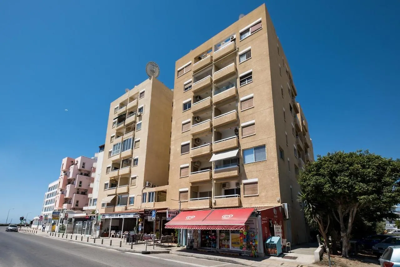 Apollon Sea View Beachfront Ap 302 Larnaca Apartment