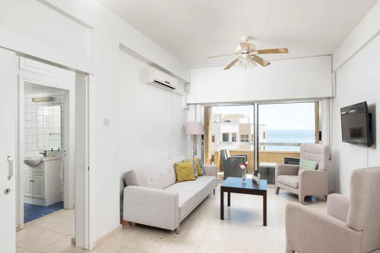 Apollon Sea View Beachfront Ap 302 Larnaca Apartment