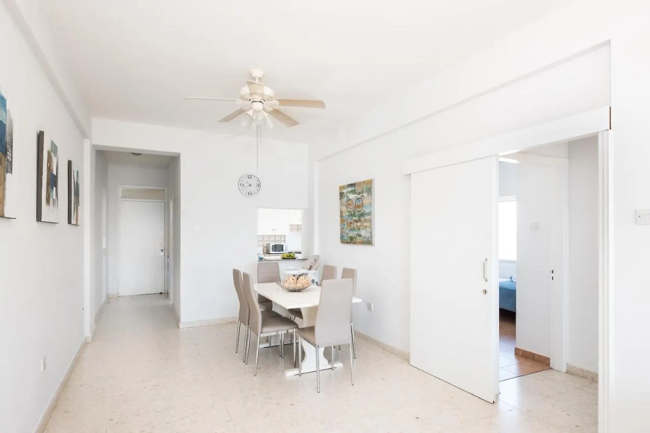 Apollon Sea View Beachfront Ap 302 Larnaca Apartment